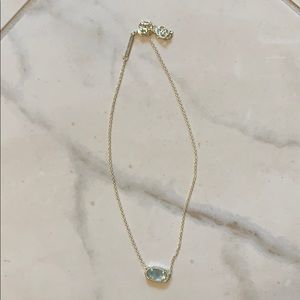 Faint blue Kendra Scott necklace